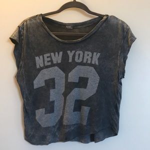 John Galt Brandy Melville Grunge Washed Tee